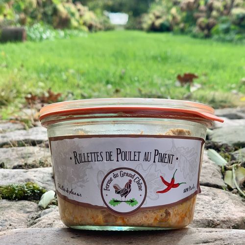 Photo de: Rillettes de Poulet au Piment